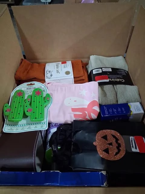 Red Tag Mystery Box interior items