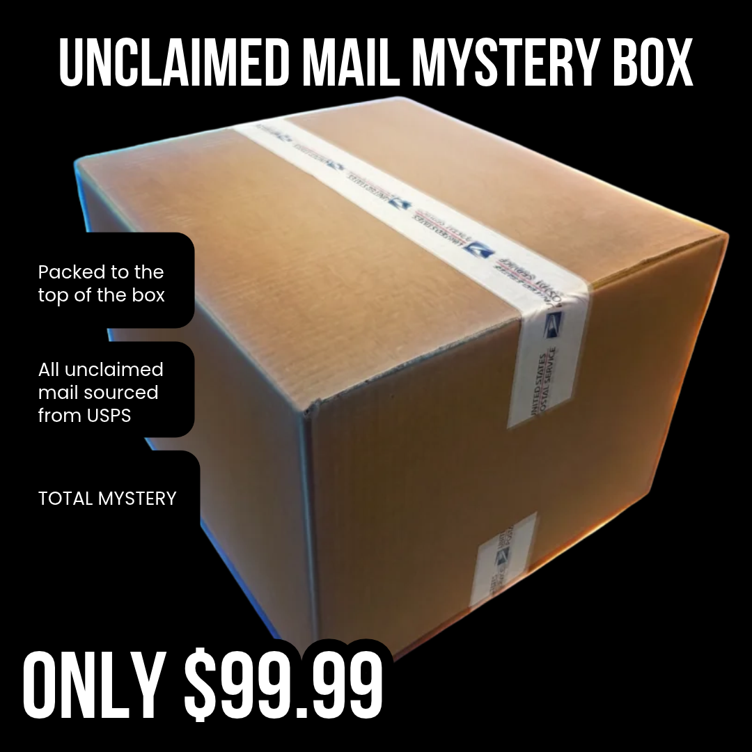 unclaimed mail mystery box - usps mail mystery box