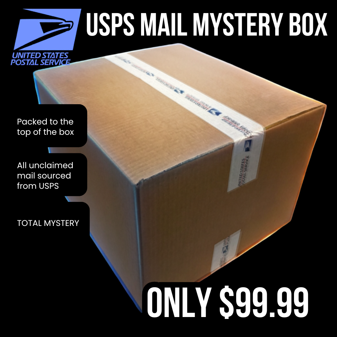 usps mail mystery box unclaimed mail